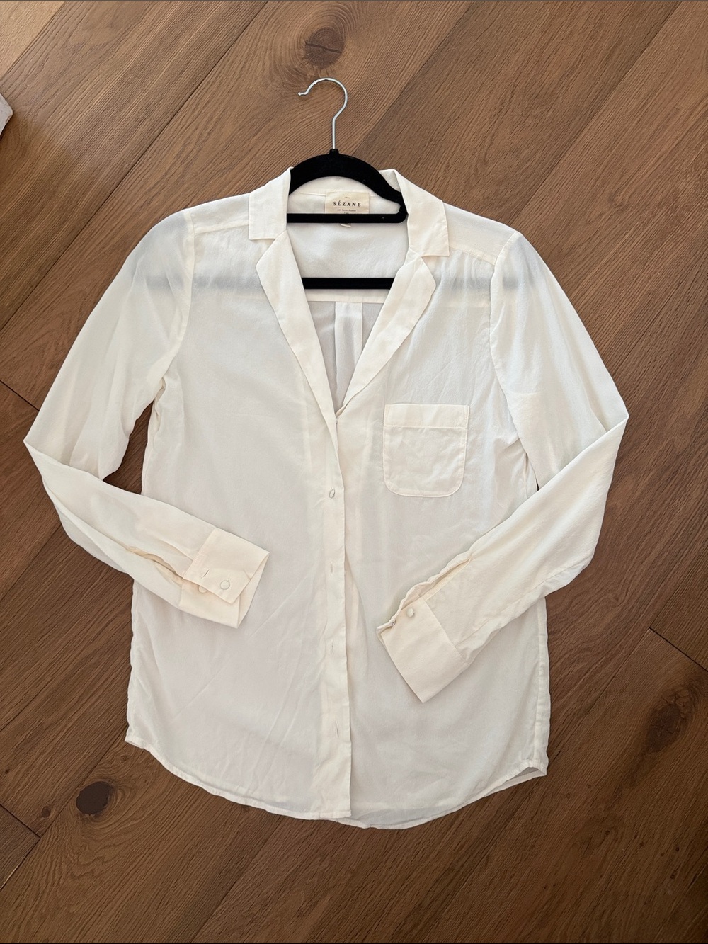 Sezane Florence silk shirt - Picture 2 of 6